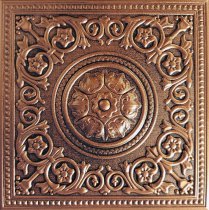 These ceiling tiles are finished in antique design and are made of uniform extruded polystyrene foam. With this technology, it is possible to obtain smooth and even surface. They will give your ceiling an extremely attractive look. Additionally, the tiles 20″x20″ Majesty Antique Copper Ceiling Tiles